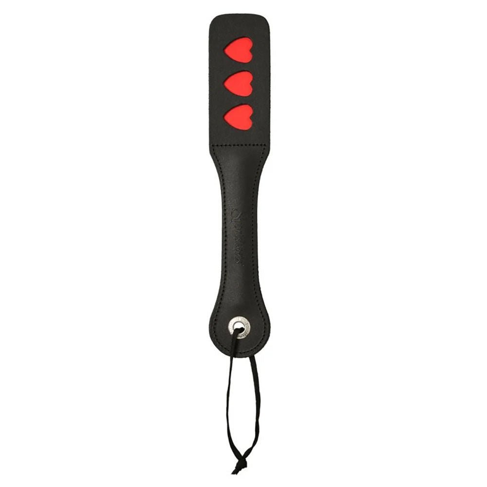 Sex & mischief - heart paddle - Product front view  | Flirtybay.com.au
